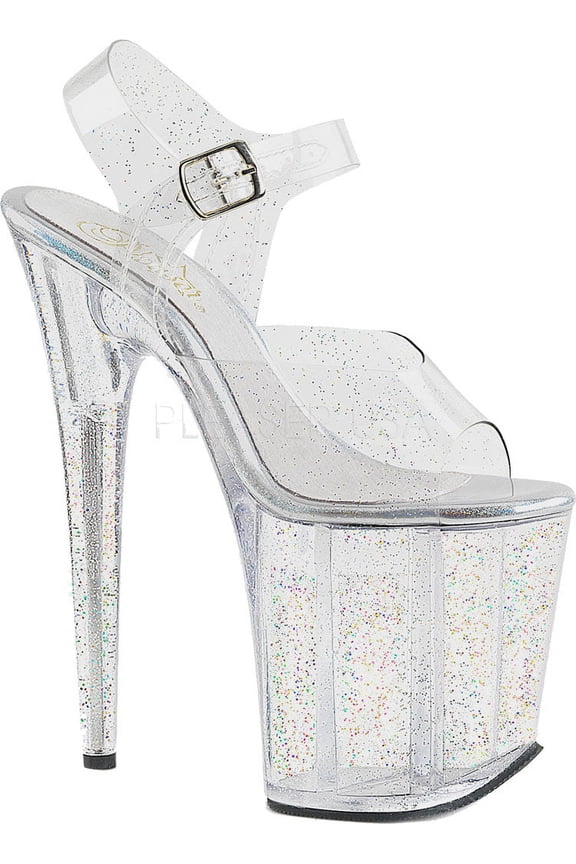 Women's Pleaser Flamingo 808MMG Ankle-Strap Platform Sandal