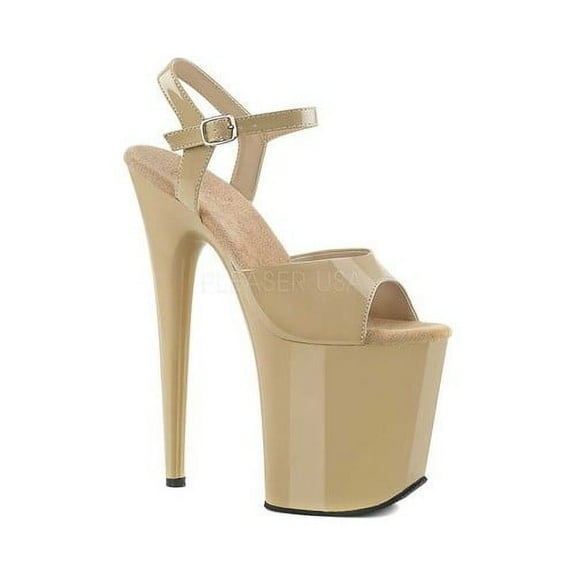 Women's Pleaser Flamingo 809 Ankle Strap Platform Sandal