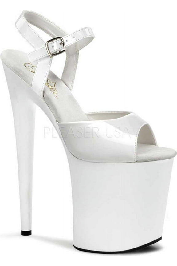 Women's Pleaser Flamingo 809 Ankle Strap Platform Sandal