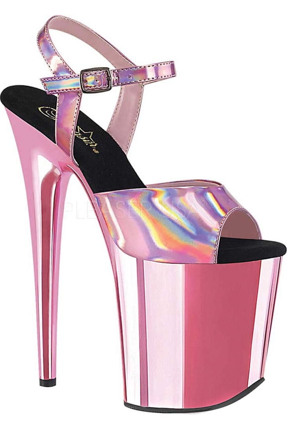 Women's Pleaser Flamingo 809HG Ankle Strap Sandal