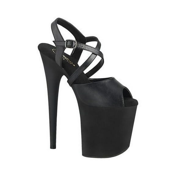 Women's Pleaser Flamingo 824 Strappy Platform Sandal
