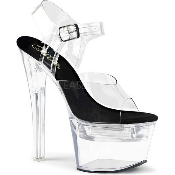 Women's Pleaser Flashdance 708 Ankle-Strap Sandal