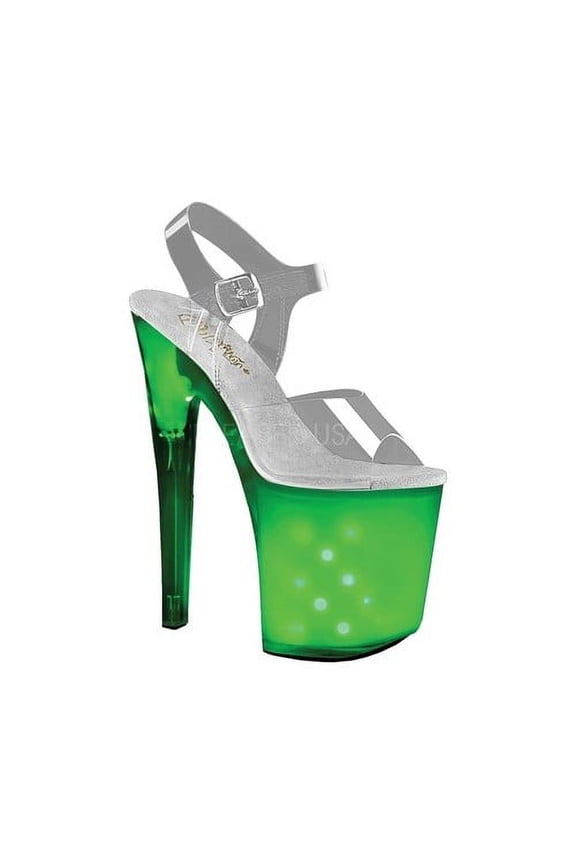 Women's Pleaser Illuminator 808 Ankle Strap Sandal