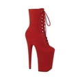 thumbnail image 1 of Women's Pleaser Infinity 1020FS Heeled Ankle Bootie, 1 of 2