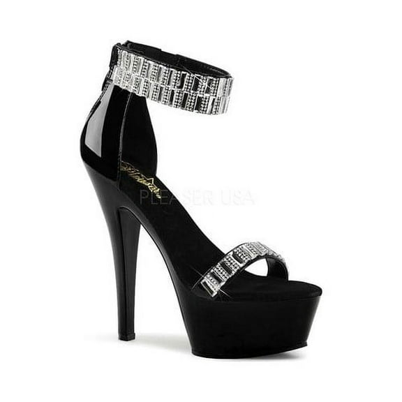Women's Pleaser Kiss 269RS Platform Ankle-Strap Sandal