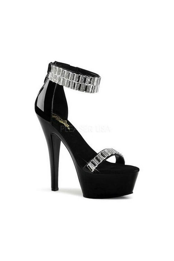 Women's Pleaser Kiss 269RS Platform Ankle-Strap Sandal