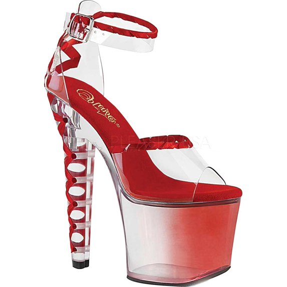 Women's Pleaser Lovesick 712T Ankle Strap Sandal