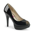 thumbnail image 1 of Women's Pleaser Pink Label Chloe 01 Peep-Toe Pump, 1 of 2