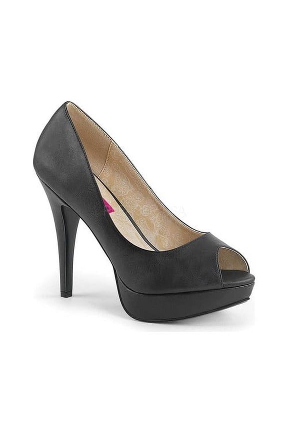 Women's Pleaser Pink Label Chloe 01 Peep-Toe Pump