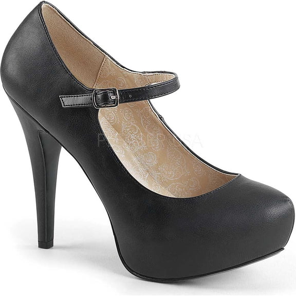 Women's Pleaser Pink Label Chloe 02 Platform Mary Jane