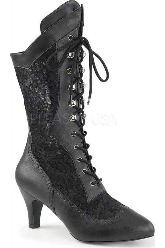 Women's Pleaser Pink Label Divine 1050 Lace-Up Boot