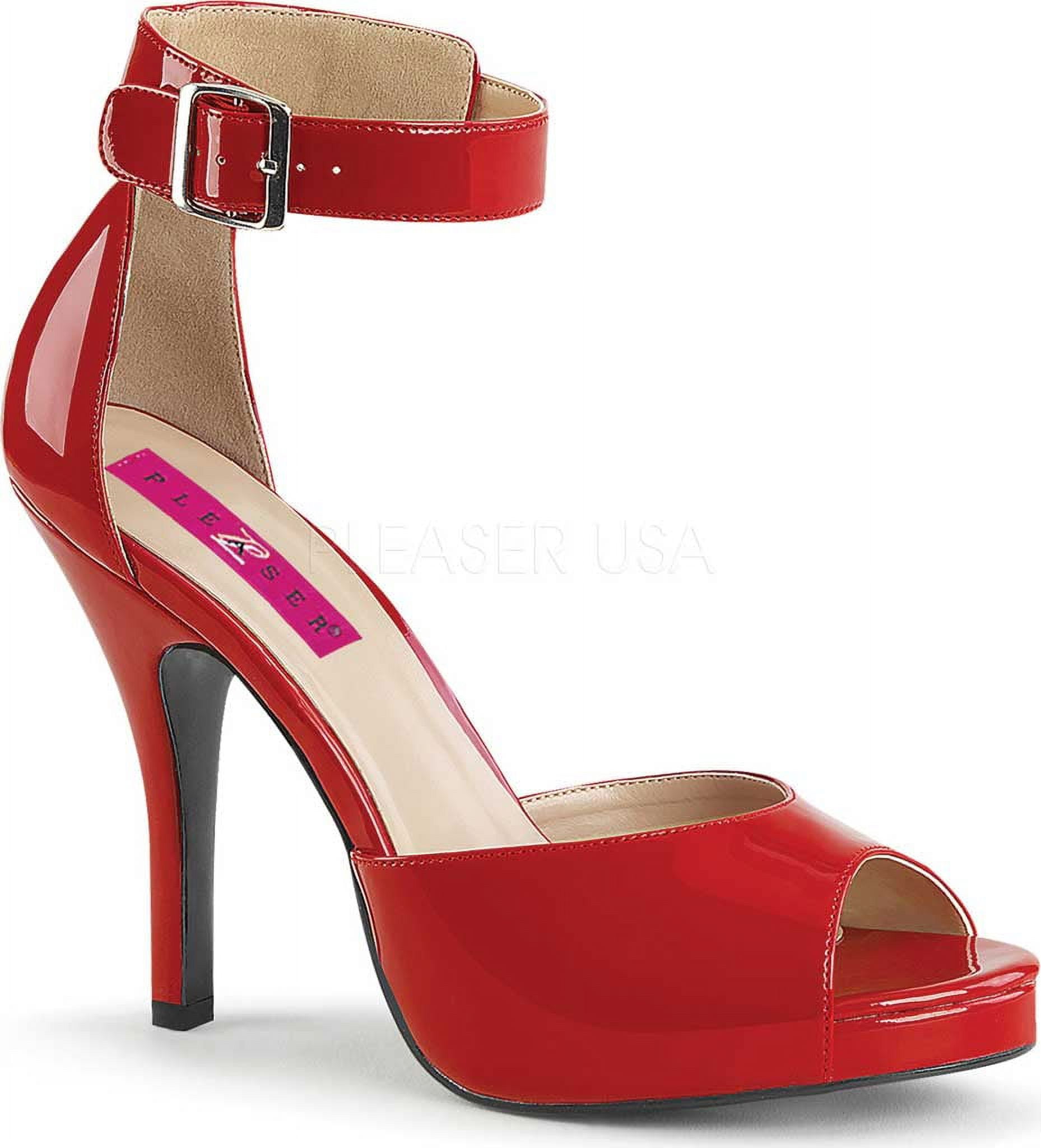 Women's Pleaser Pink Label Eve-02 Ankle Strap Sandal