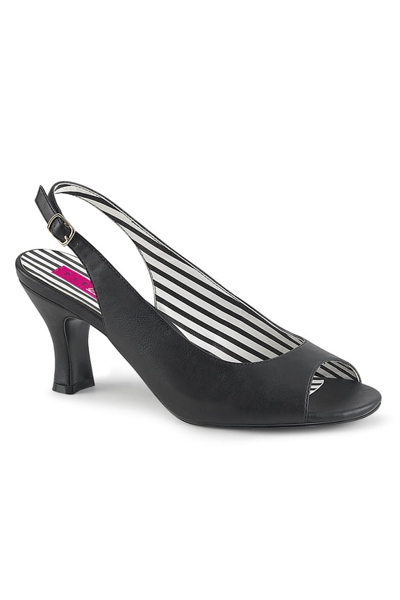women's pleaser pink label jenna-02 slingback pump