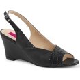 thumbnail image 1 of Women's Pleaser Pink Label Kimberly 01SP Wedge Slingback, 1 of 2
