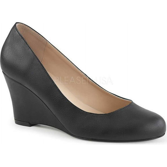 Women's Pleaser Pink Label Kimberly-08 Wedge Pump