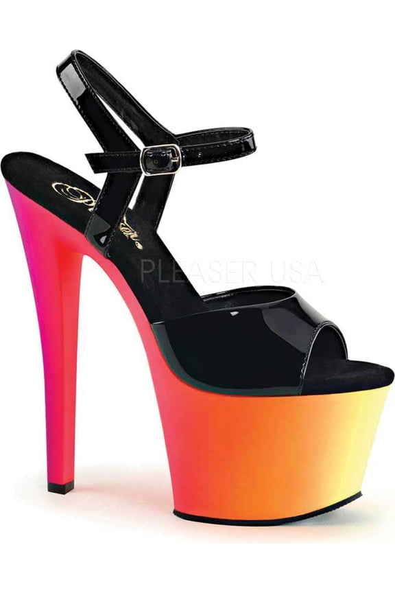 Women's Pleaser Rainbow 309UV Ankle Strap
