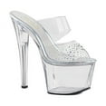 thumbnail image 1 of Women's Pleaser Sky 302SD Platform Double-Strap Slide, 1 of 2