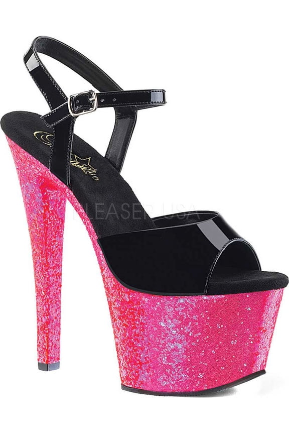 Women's Pleaser Sky 309UVLG Platform Sandal