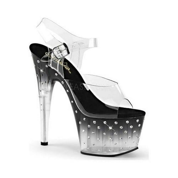 Women's Pleaser Stardust 708T Ankle-Strap Sandal