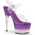 thumbnail image 1 of Women's Pleaser Stardust 708T Ankle-Strap Sandal, 1 of 2