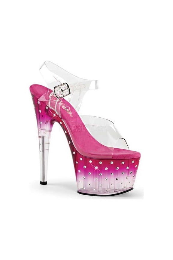 Women's Pleaser Stardust 708T Ankle-Strap Sandal