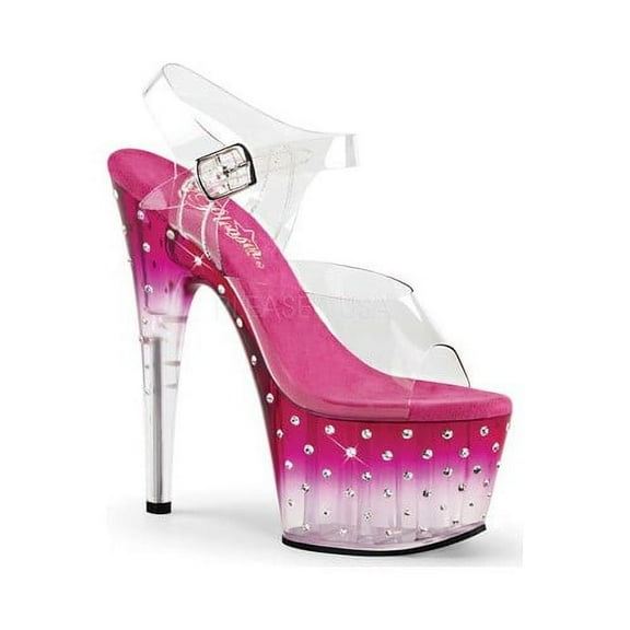 Women's Pleaser Stardust 708T Ankle-Strap Sandal