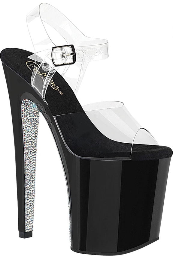 Women's Pleaser Xtreme 809CRS Ankle Strap Sandal