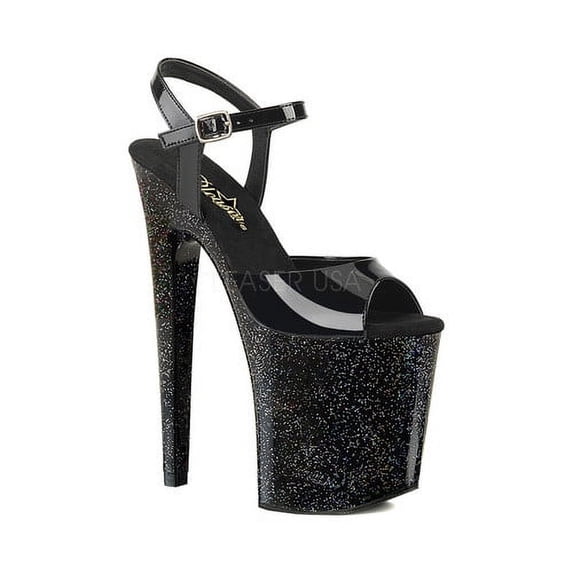 Women's Pleaser Xtreme 809MG Ankle-Strap Platform Sandal