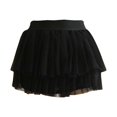 thumbnail image 1 of Women's Pleated A Line Short Skirt Mesh Performance Versatile Poofy Mini Skirt for Casual Outfits and Active Wear, 1 of 1
