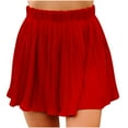 thumbnail image 1 of Women's Pleated Skater Skirts High Waisted Flared a Line Swing Mini Skirt Casual Summer Vacation Short Skirts, 1 of 4