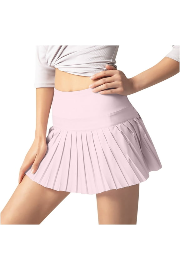 Women's Pleated Tennis Skirts High Waisted Athletic Skorts Breathable and Quick Dry Workout Golf Skort Skirt