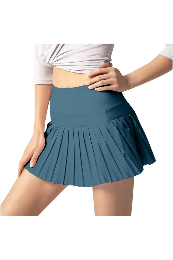 Women's Pleated Tennis Skirts High Waisted Athletic Skorts Breathable and Quick Dry Workout Golf Skort Skirt
