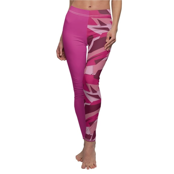 Women's "Plum Crazy" Casual Leggings