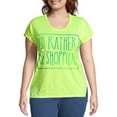 thumbnail image 1 of Women's Plus Active Short Sleeve Graphic Tee, 1 of 5