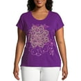 thumbnail image 1 of Women's Plus Active Short Sleeve Graphic Tee, 1 of 5