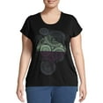 thumbnail image 1 of Women's Plus Active Short Sleeve Graphic Tee, 1 of 5