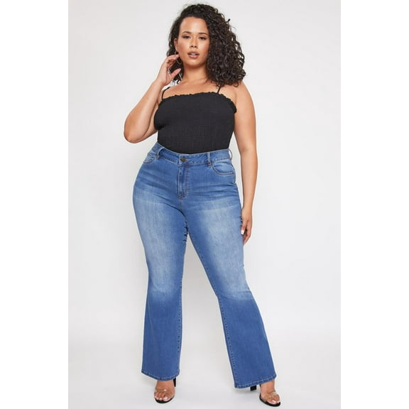 Women's Plus Basic Flare Jean