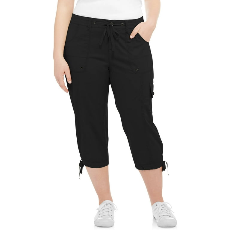 Walmart women's plus capris sales