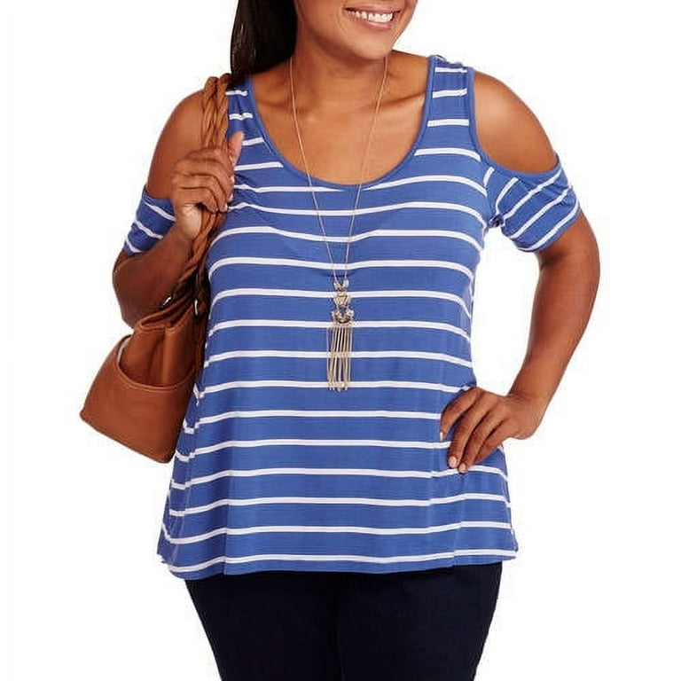Open shoulder shirt 2025 women's