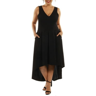 Women's Plus Enchanting Princess High Low Dress