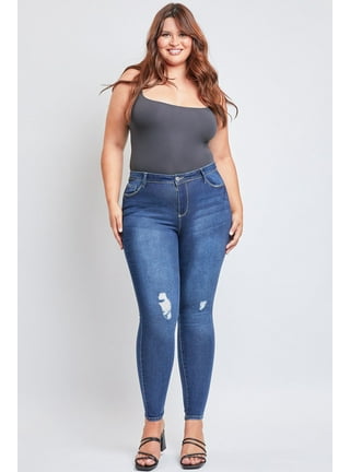 Plus size jeans clearance walmart