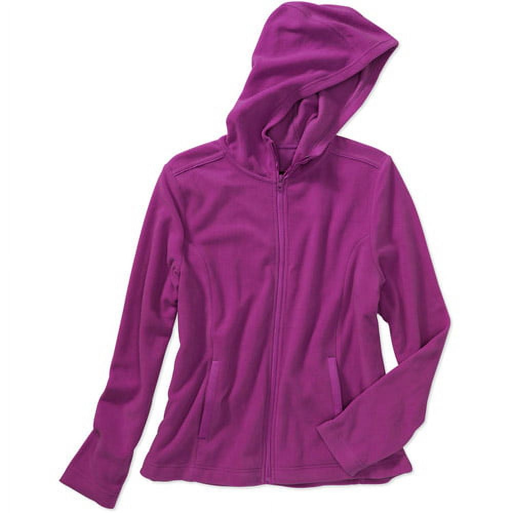 Women's Plus Fleece SatinTrim Hoodie