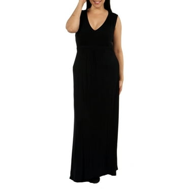 Women's Plus Island Fire Maxi Dress