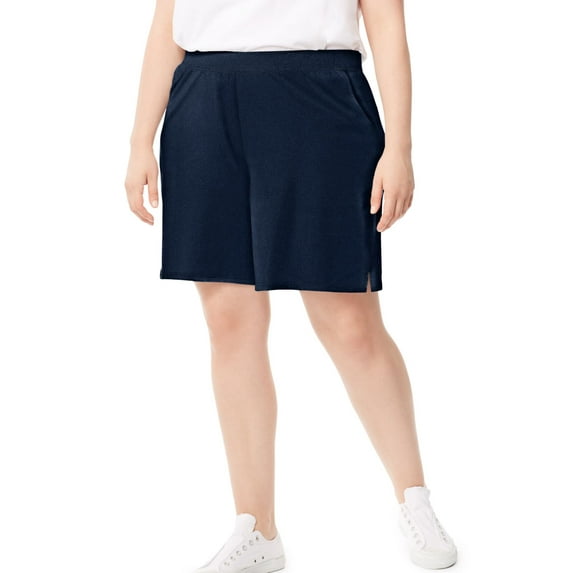 Women's Plus Jersey Pocket Short