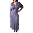 thumbnail image 1 of Women's Plus Long Sleeve Empire Maxi Dress, 1 of 6
