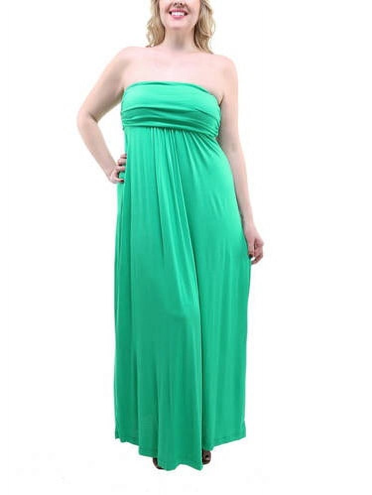 Women's Plus Maxi Tube Dress
