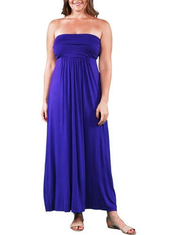 Women's Plus Maxi Tube Dress