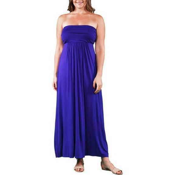 Women's Plus Maxi Tube Dress