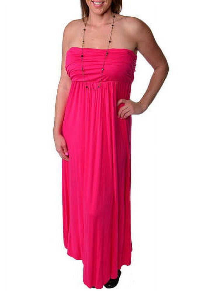 Women's Plus Maxi Tube Dress
