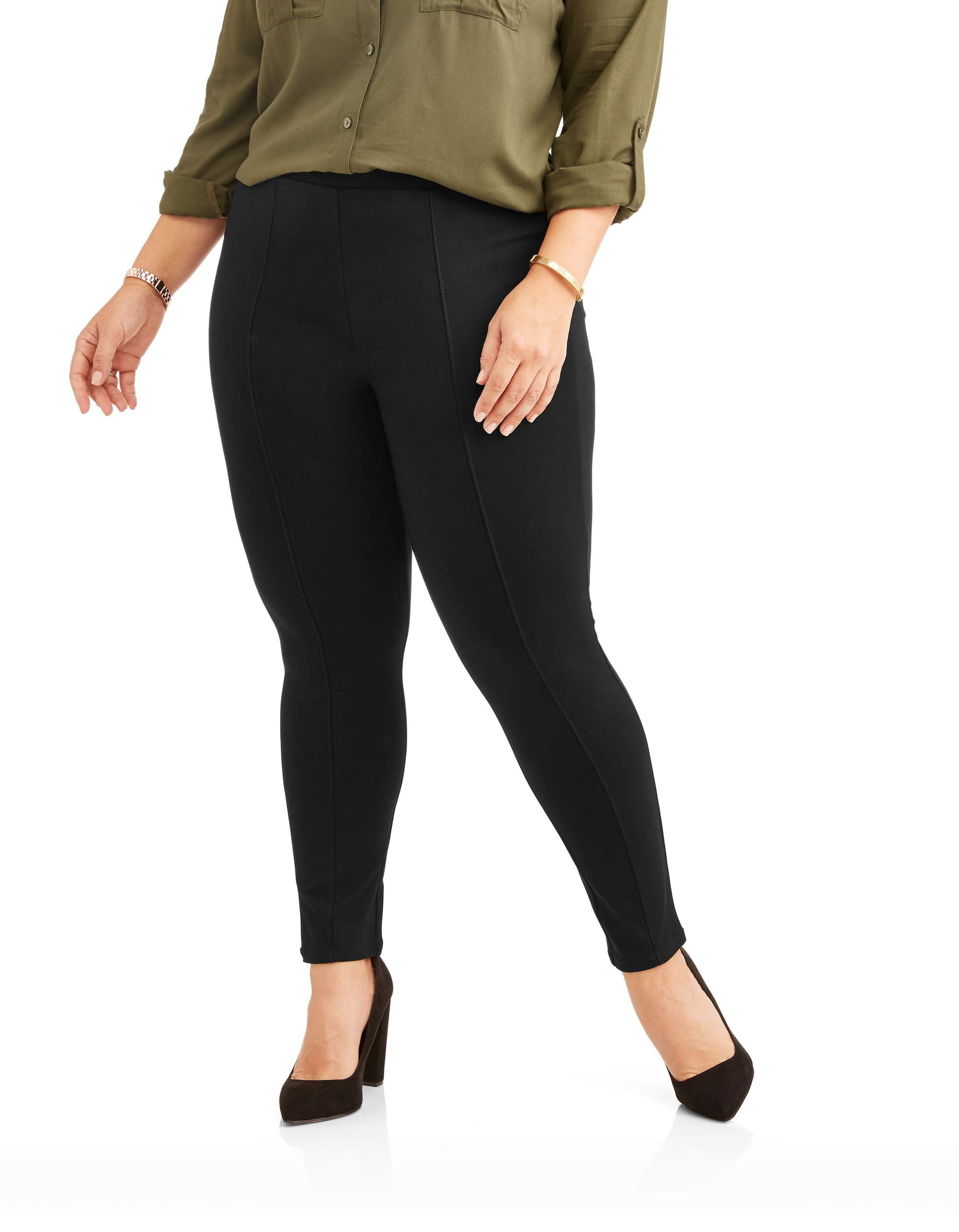 Find Your Perfect Women s Plus Ponte Legging Walmart